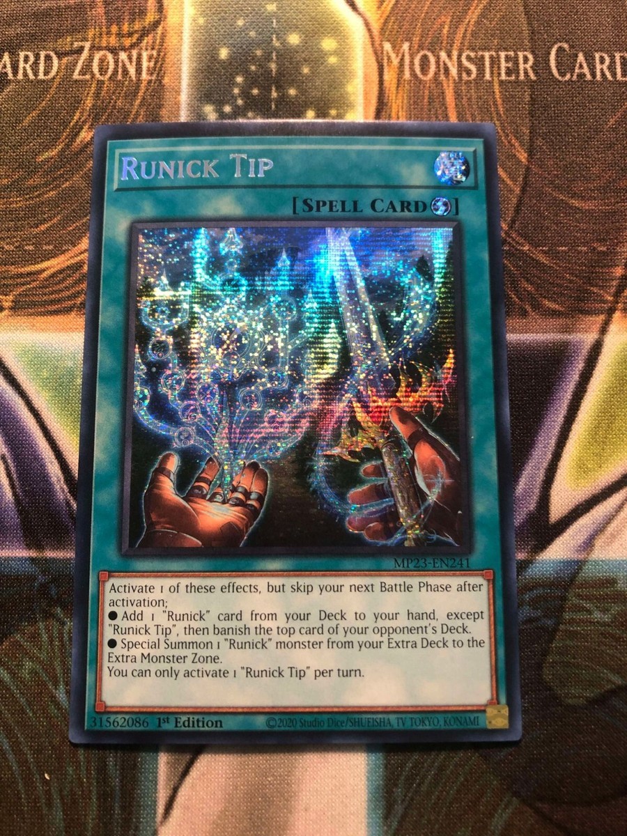 runic cards yugioh Amazon.com: Runick Destruction - MP23-EN243 - Ultra Rare main image 1