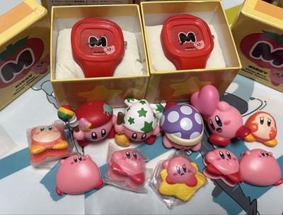 Figurine  Figure  Soft Vinyl Puppet Mascot - Kirby - Full Set Box Of 10 Pieces Japan New 4970381693084