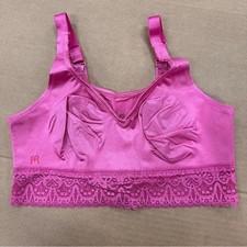 New Ruby Ribbon Lace Demiette Bra Pink