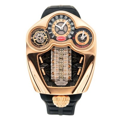 Unqiue piece Jacob & Co Bugatti Chiron Tourbillon Limited Edition 18K Rose Gold