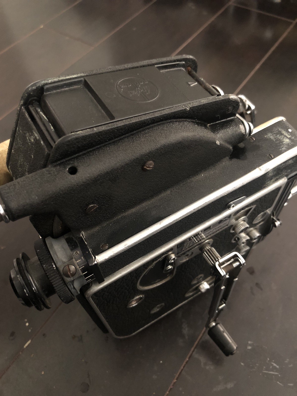 Bolex H16 Reflex  5 camera body with a 25mm Lens