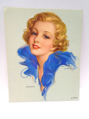 un siècle de PIN UP VTG JULES ERBIT ORIGINAL PIN-UP 