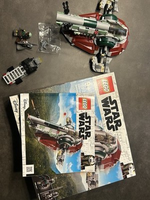 LEGO Star Wars 75312 Boba Fett s Slave I / Starship   Komplett, 1x aufgebaut