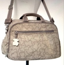 TOUS Kaos Bear Print DIAPER Baby  BAG ! Very Cute  in Great Condition