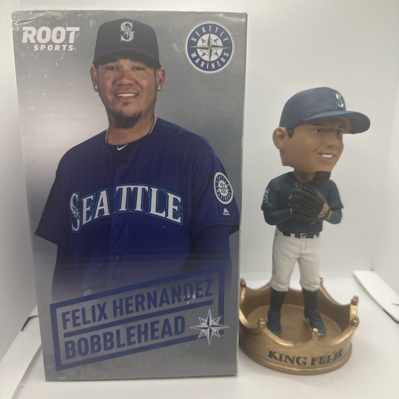 Felix Hernandez Bobblehead 2017 Seattle Mariners GIVEAWAY SGA Root Sports