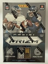 2022 Panini Prizm Football Blaster Box Sealed Red White Blue Purdy RC
