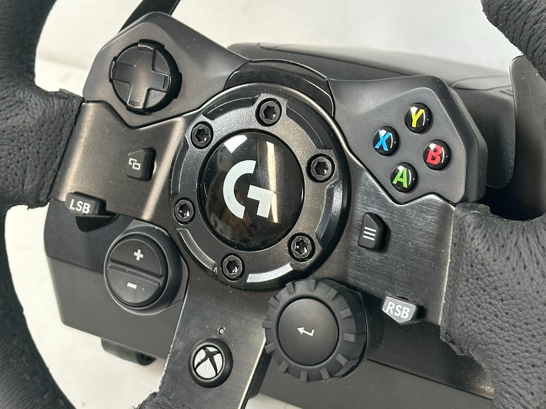 Logitech G923 Racing Wheel and Pedals - Black 97855146687| eBay
