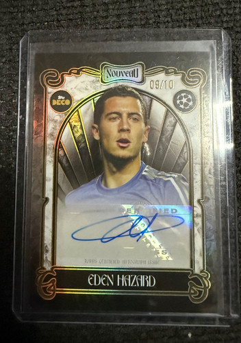 Topps Uefa Club Competitions Deco 2025/26 Eden Hazard 09/10 + Autograph
