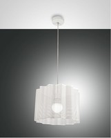HäNgelampe Esszimmer Weiß Ø40 Cm E27 Stilvoll Rund Pendelleuchte KüChe