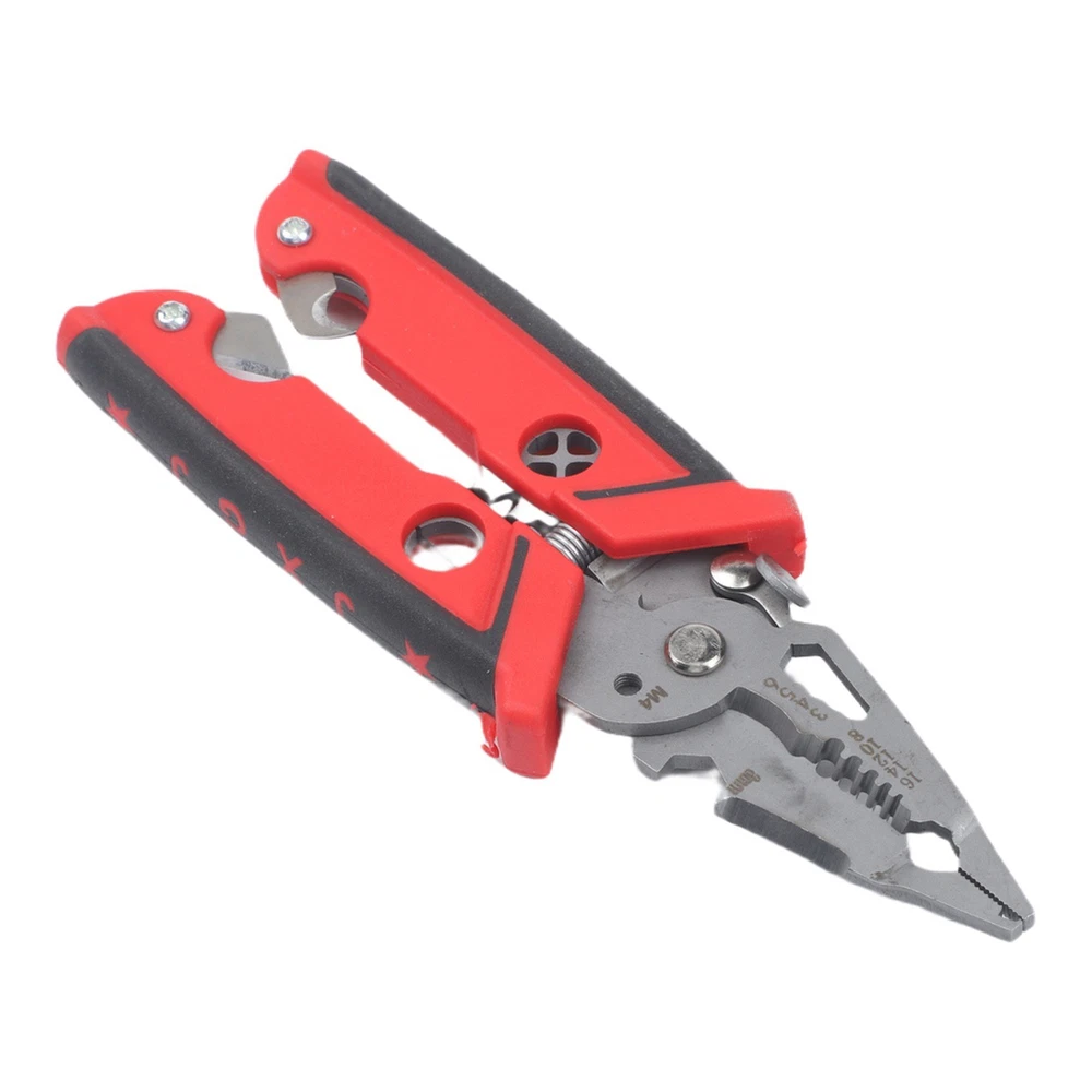 Multi Tool Wire Stripper Cutter Pliers 18 in 1 with Crimper and Wrench Features