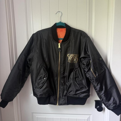 #ad #ad HARD TO FIND Greta Van Fleet Dreams in Gold Tour 2022 Tour Jacket Size Small $65.00