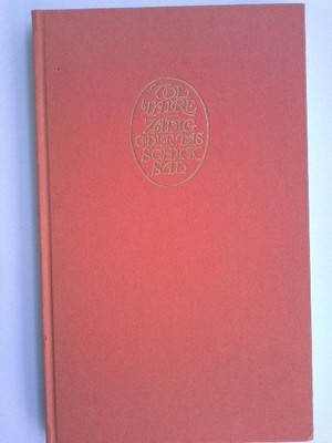 Zadig oder das Schicksal : e. oriental. Erzählung. François-Marie Arouet, genann