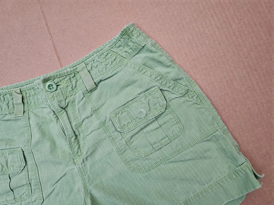 Pantalones Cortos Polo Jeans Ralph Lauren Carga Para Mujer’s 8 Verde Envejecido Aire Libre Safari Foto 4 de 4
