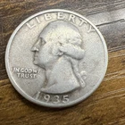 1935 Washington Quarter Actual Coin Checkout My Other Inventory