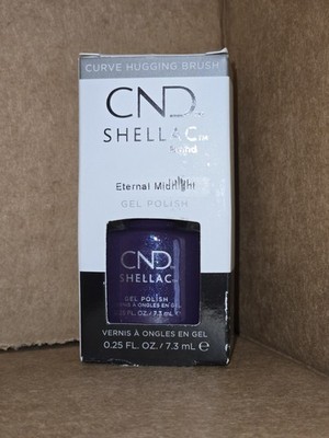 CND Shellac Gel Polish Eternal Midnight 0.25oz
