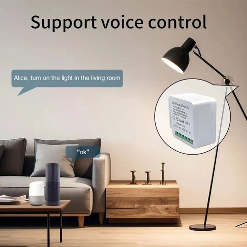 SMART SWITCH RELAY SWITCH 2 WAY WIFI 16A APP SMART LIFE ALEXA GOOGLE HOME 2 - Picture 5 of 7
