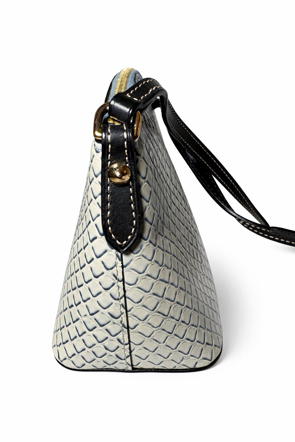 Dooney & Bourke Ruby Python Embossed Leather Cros… - image 5