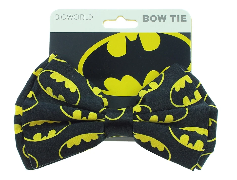 DC Comics Batman Symbols All Over Print Bow Tie - Image 3 of 3