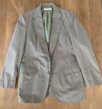 Vtg 1960's 70's Brooks Brothers Cotton Sport Coat Blazer Sz 40 R Wash N Wear