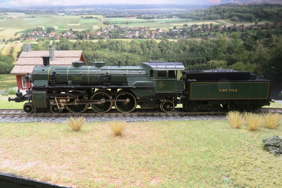 Märklin Spur H0 3092 Dampflok mit Tender BR S 3/6 No.3673 der K.Bay.Sts.B. Ep.I - Bild 2 von 4