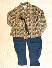 Boys Hanbok 2-Piece Jacket  Pants Set Size 5-6 120 , Elastic Waist