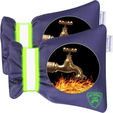2Pack Outdoor Faucet Covers for Winter - Pro 6.7"W X 8.3"H Outdoor Water Faucet 
