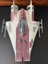 Star Wars Power of the Force POTF2 A-Wing Fighter Kenner 1997. Complete Vehicle.