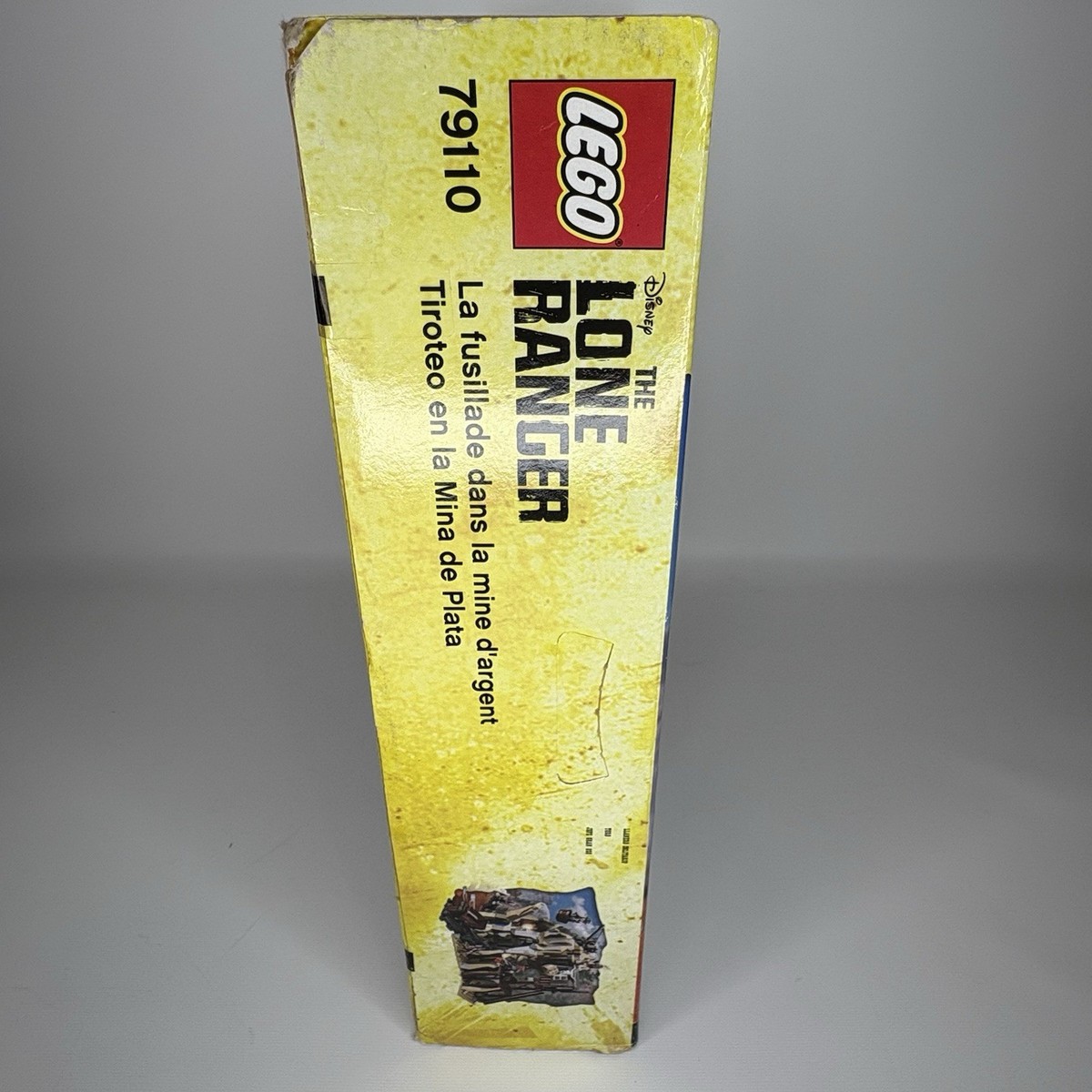 LEGO Lone Ranger Silver Mine Shootout 79110 Box Instructions - No