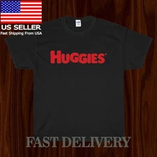 NEW SHIRT HUGGIES SERIES LOGO MEN'S T-SHIRT FUNNY AMERICAN SIZE S-5XL