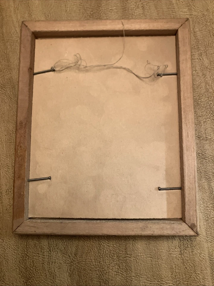 VTG 1930's Disney Snow White & 7 Dwarfs Framed Pictures Original Frames Set - Image 3 of 4