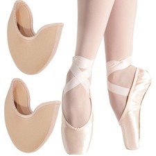 Toe Pouches Pads Cover, Ballet Dance Toe Pads for Girls High Heels to Protect...