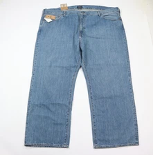 Polo Ralph Lauren Jeans Mens 52x30 Big Hampton Relaxed Straight Blue Denim NWT