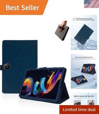 Folding Stand Case for TCL NXTPAPER 11 Plus - Leather with Magnet Closure