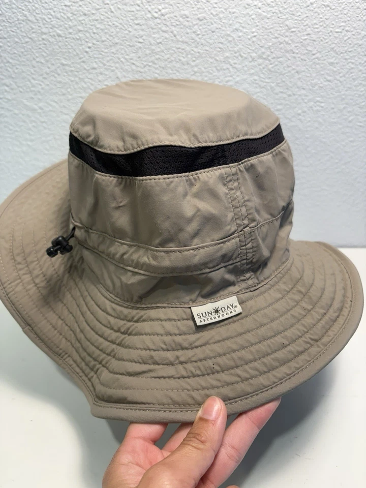 Sunday Afternoons UPF 50+ Nylon Mesh Lined Fishing Grandpa Bucket Hat Adjustable - Image 2 of 4