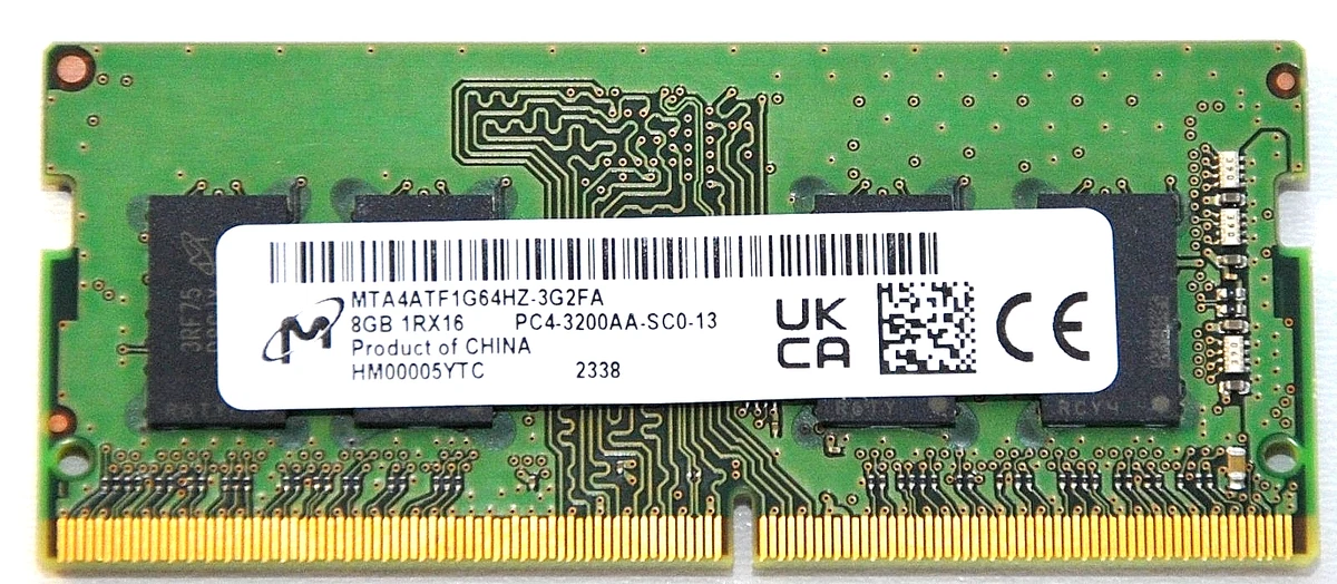 Micron 8GB Computer DDR4 SDRAM for sale | eBay