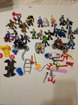Batman, Superman Starwars Figures And  Misc. Items, 23 Figures 
