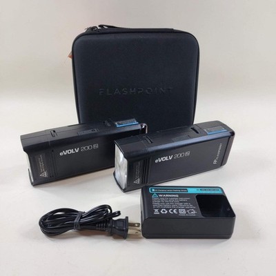 Flashpoint eVOLV 200 R2 Cordless TTL Pocket Flash EV-200 Set of 2