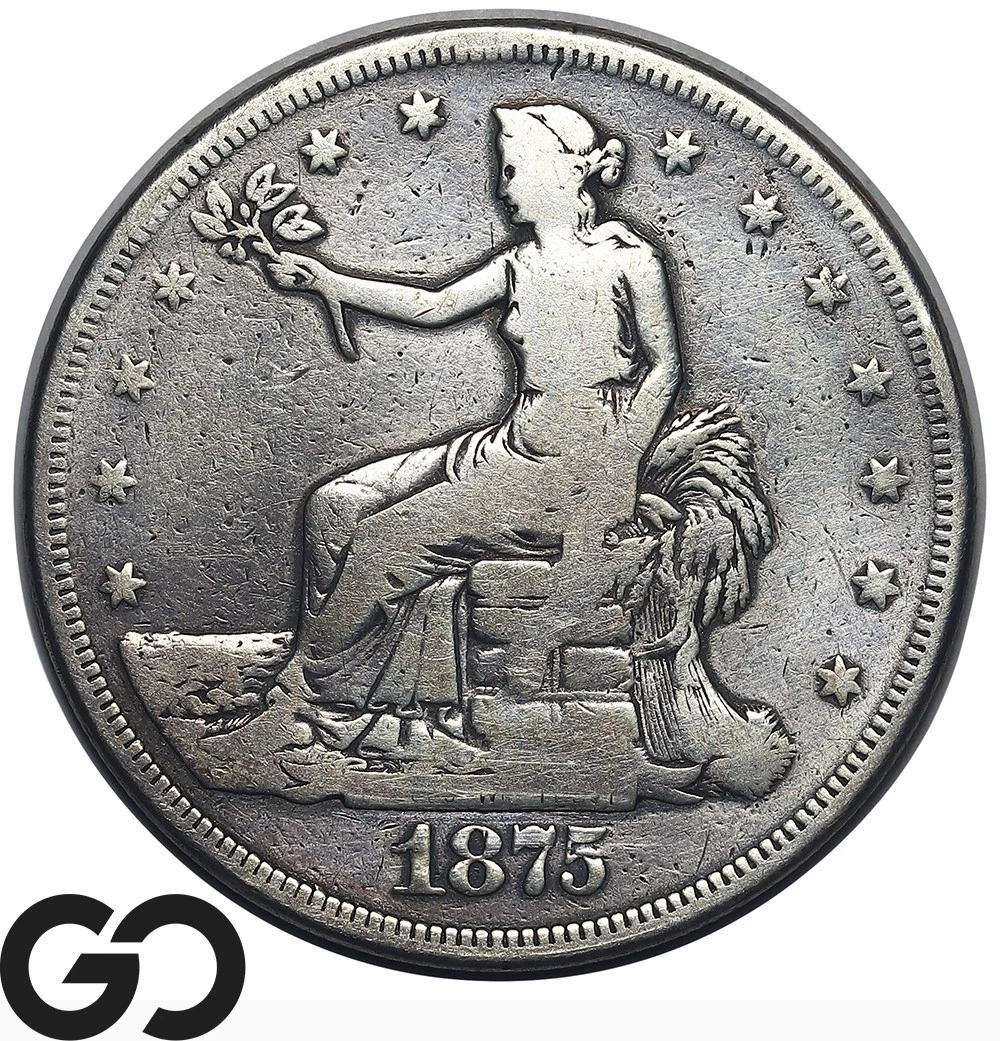 Silver 1875 Year US Trade Dollars (1873-1885) for sale | eBay