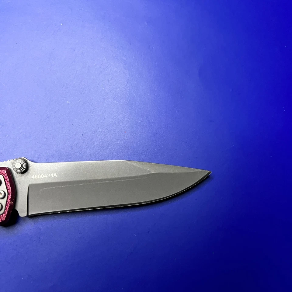 Gerber Air Ranger Pocket Knife Red Aluminum Scales - Image 4 of 4