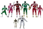 Lot of 8 Mighty Morphin Power Rangers Auto-Morphin Action Figures