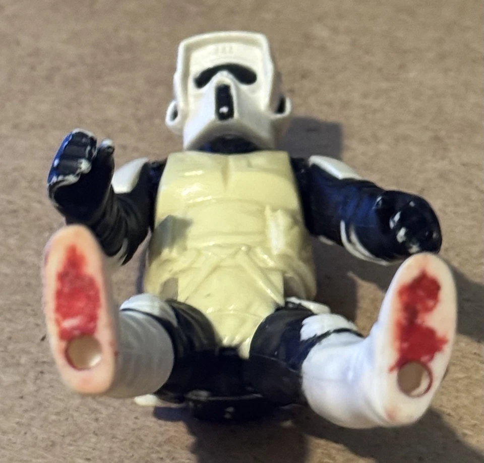  Vintage & Retro Biker Scout Troopers. 5 Vintage 1983+2 Retro Collection Figures - image 4 of 4