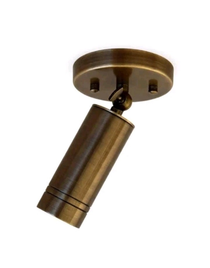 Handmade Brass Ceiling Spotlight | Mid Century Modern Flush Mount light Ceiling
