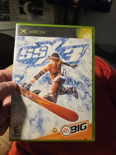 SSX 3 Microsoft Xbox Snowboarding Game Cib With Manual Good Shape