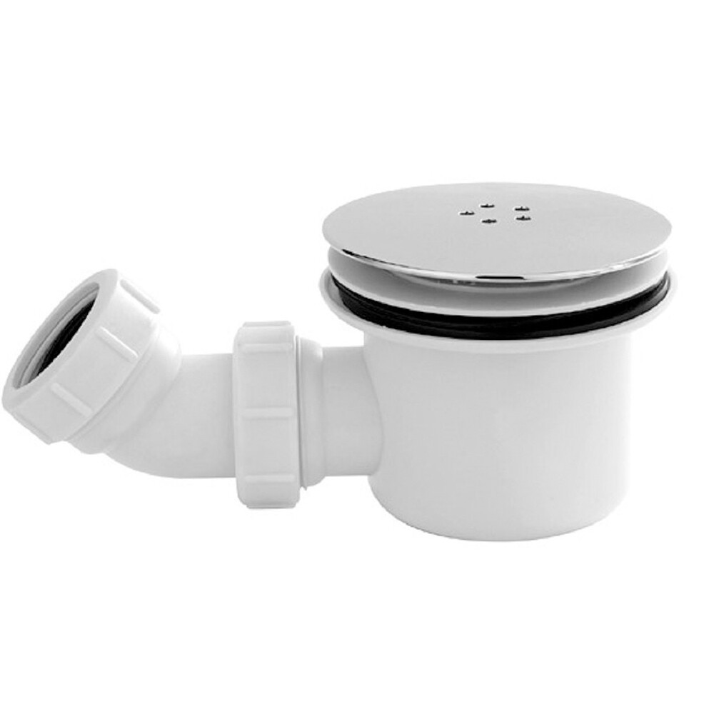 90mm Shower Waste Kit Chrome Dome Nuie