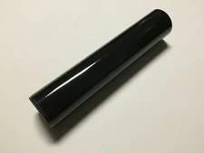 6" Wide x 5FT Avery Dennison Gloss Black Chrome Trim Delete Vinyl Car Wrap Roll 