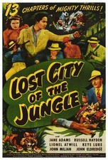 LOST CITY OF THE JUNGLE Movie POSTER 27x40 Russell Hayden Jane Adams Keye Luke