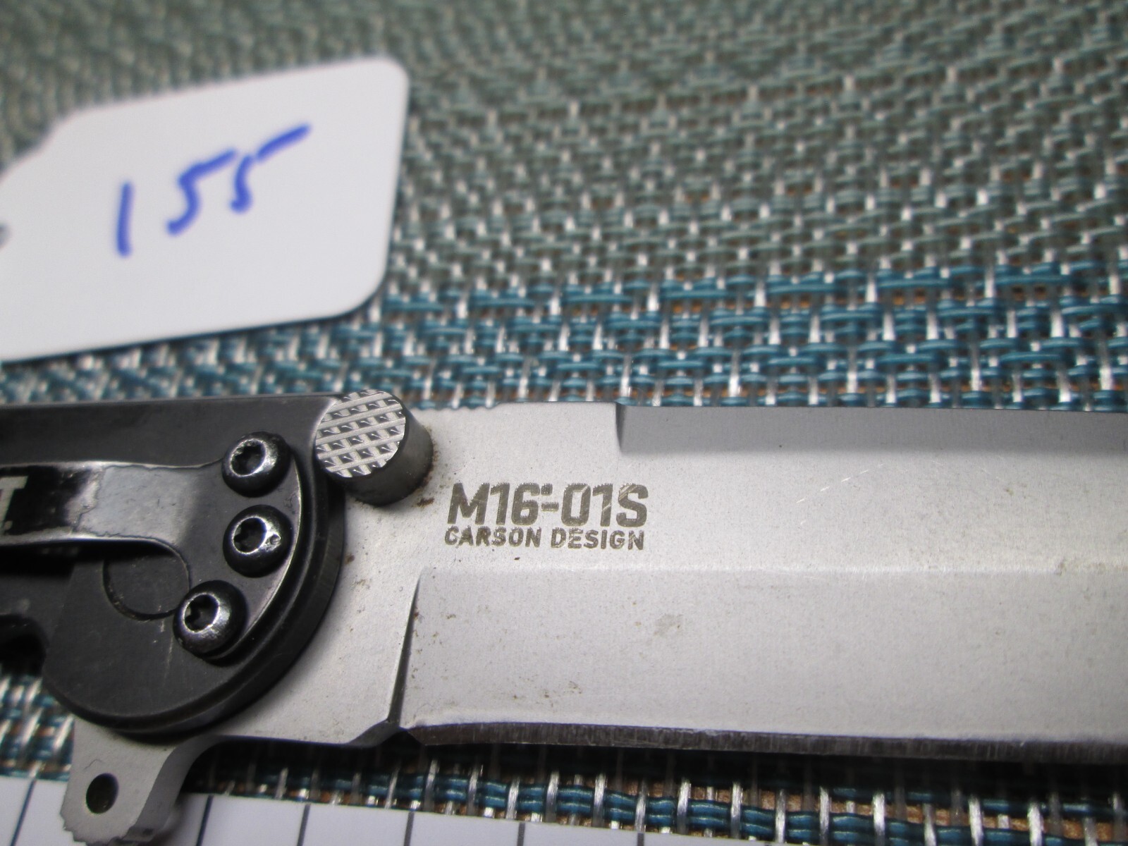 155 Black Stainless CRKT M 1601S Spearpoint Frame Lock Knife eBay