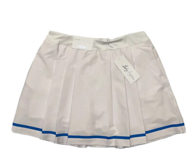 RTLS $50 LADY HAGEN WHITE W BLUE TRIM GOLF SKORT SET SZ XXL