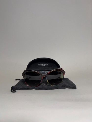 Christian Lacroix Multicolor Sunglasses with Gradient Lenses With Case and Pouch - Picture 16 of 16