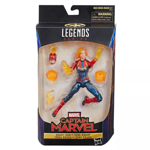 Marvel Legends Series Captain Marvel Movie Binary Form Figura 6-inch 32-010